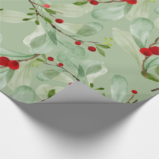 Weihnachtsomella-Packpapier Geschenkpapier (Ecke)