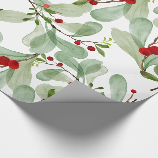 Weihnachtsomella-Packpapier Geschenkpapier (Ecke)