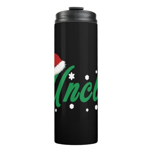 Weihnachtsonkel Thermosbecher (Vorderseite)