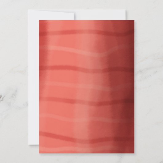 Weihnachtsopossum Farbe Einladung (Rückseite)