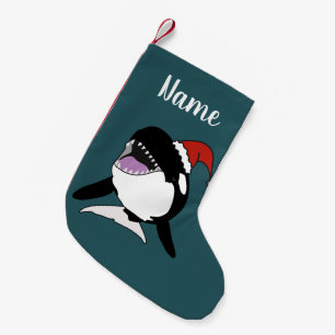 Weihnachtsorca Kleiner Weihnachtsstrumpf