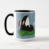 Weihnachtsorca Tasse (Links)