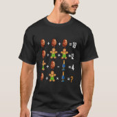 Weihnachtsordnung Operationen Quiz Math Lehrer Tu T-Shirt (Vorderseite)