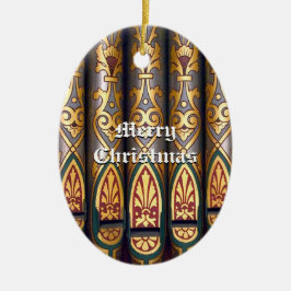 WeihnachtsOrgelpfeifeverzierung Keramik Ornament