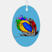 Weihnachtsornament (Vorderseite Rechts)