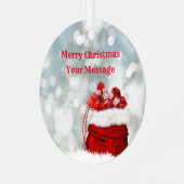 Weihnachtsornament (Vorderseite links)