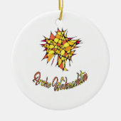 Weihnachtsornament Heitere Gelassenheit (Vorne)