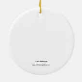 Weihnachtsornament Heitere Gelassenheit (Hinten)