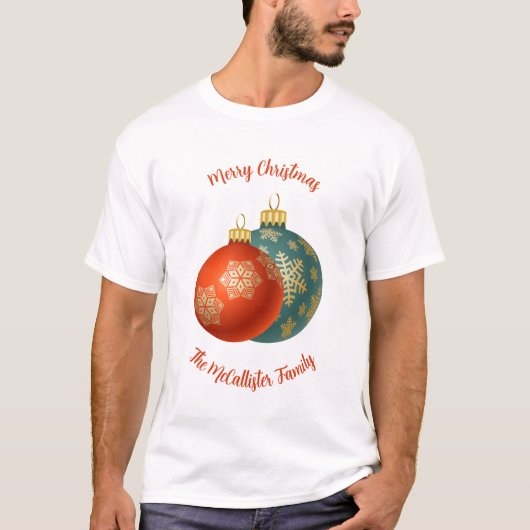 Weihnachtsornament-T - Shirt (Vorderseite)