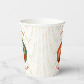 Weihnachtsornamente Papiertasse Pappbecher (Rechts)