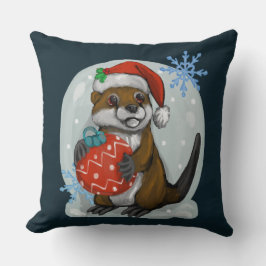 Weihnachtsotter Kissen