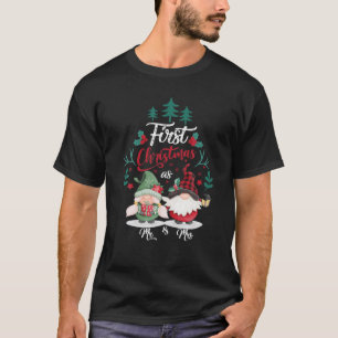 Weihnachtspaar, erste Weihnachten als Mr. und Mrs. T-Shirt