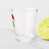 Weihnachtspaare Herren & Weihnachtsmannmütze Desig Schnapsglas (Rechts)