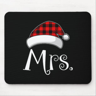 Weihnachtspaare Matching Family Red Kariert Weihna Mousepad
