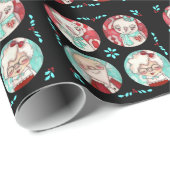 Weihnachtspaare - Packpapier (Rolleneckpunkt)