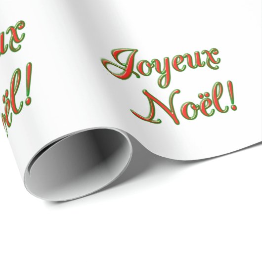 WeihnachtsPackpapier (französisch) Geschenkpapier (Rolleneckpunkt)