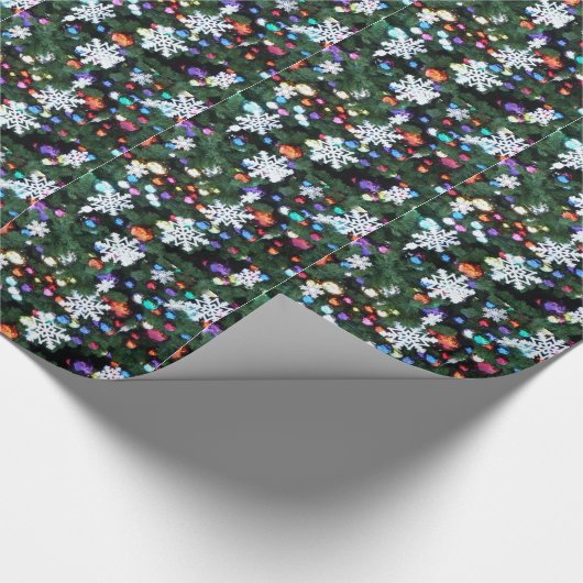 WeihnachtsPackpapier Geschenkpapier (Ecke)