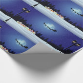 WeihnachtsPackpapier Geschenkpapier (Ecke)