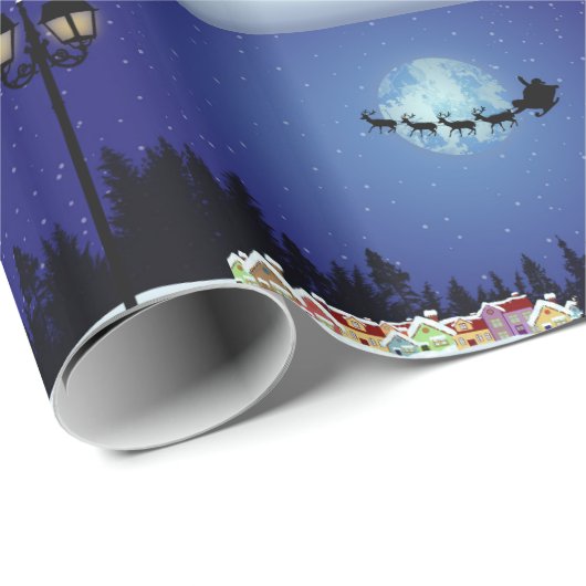 WeihnachtsPackpapier Geschenkpapier (Rolleneckpunkt)