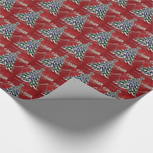 WeihnachtsPackpapier Geschenkpapier (Ecke)