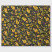 WeihnachtsPackpapier Geschenkpapier (Flach)