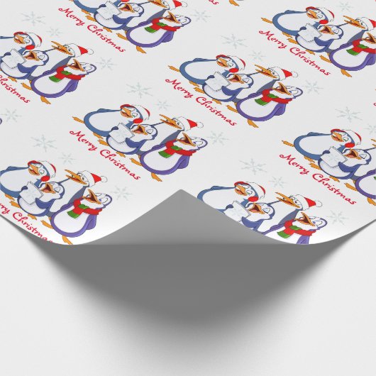 WeihnachtsPackpapier Geschenkpapier (Ecke)