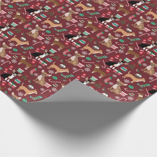 Weihnachtspackpapier Geschenkpapier (Ecke)