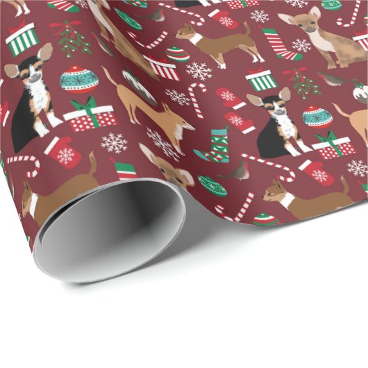 Weihnachtspackpapier Geschenkpapier (Rolleneckpunkt)