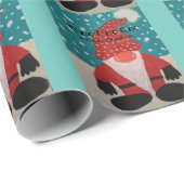 Weihnachtspackpapier Geschenkpapier (Rolleneckpunkt)