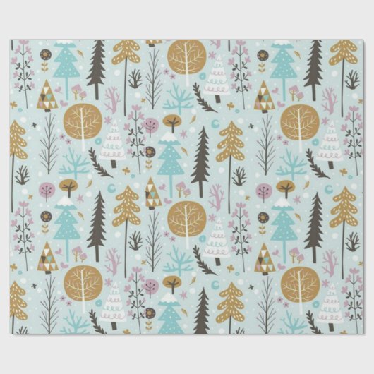 WeihnachtsPackpapier Geschenkpapier (Flach)