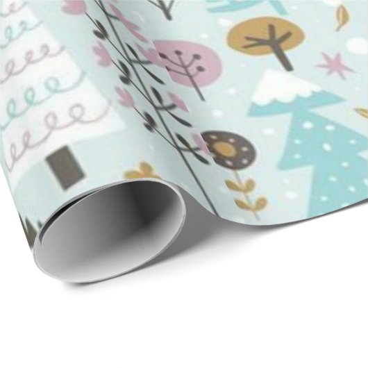 WeihnachtsPackpapier Geschenkpapier (Rolleneckpunkt)