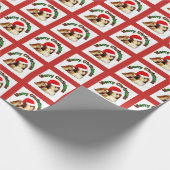 WeihnachtsPackpapier Shih Tzu Geschenkpapier (Ecke)
