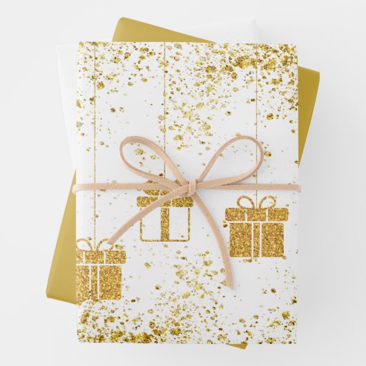 Weihnachtspackung Geschenkpapier Set (Beispiel)