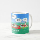 Weihnachtspaddel Kaffeetasse (VorderseiteRechts)