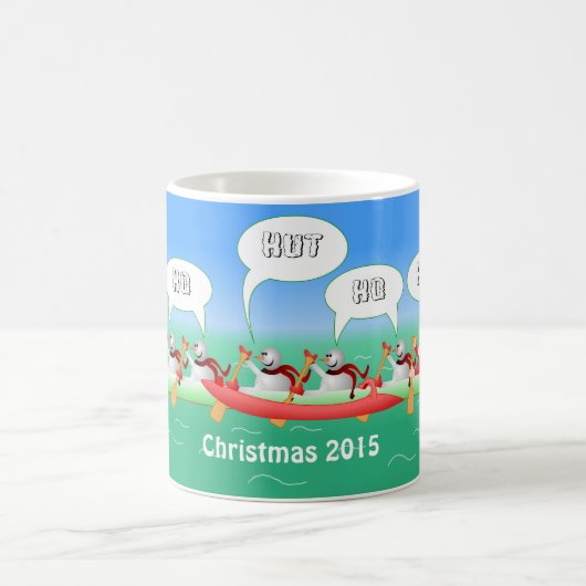Weihnachtspaddel Kaffeetasse (Mittel)