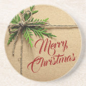 "Weihnachtspaket" Untersetzer (Vorne)