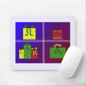 Weihnachtspakete Mousepad (Mit Mouse)
