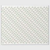 Weihnachtspalme Geschenkpapier (Flach)