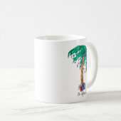 Weihnachtspalme Kaffeetasse (VorderseiteRechts)