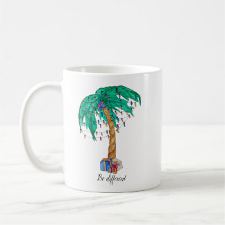 Weihnachtspalme Kaffeetasse