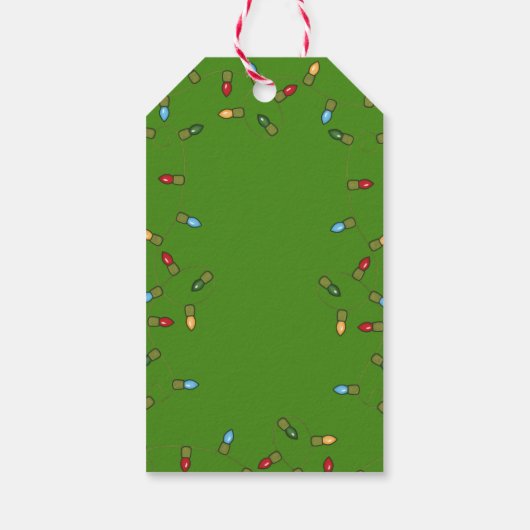 Weihnachtspalme mit Sandman Geschenkanhänger (Rückseite)