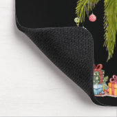 Weihnachtspalme Tree Light Hawaiian Tropical Funny Mousepad (Ecke)