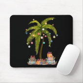 Weihnachtspalme Tree Light Hawaiian Tropical Funny Mousepad (Mit Mouse)