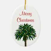 Weihnachtspalme Tree Ornament (Vorne)