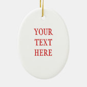 Weihnachtspalme Tree Ornament (Hinten)