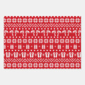 Weihnachtspalmen und Flip Flops Geschenkpapier Set (Vorderseite 3)