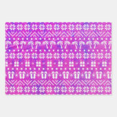 Weihnachtspalmen und Flip Flops Geschenkpapier Set (Vorderseite 2)