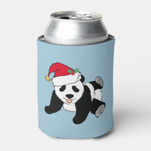 Weihnachtspanda Dosenkühler