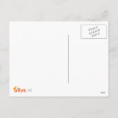 Weihnachtspanik Feiertagspostkarte (Rückseite)