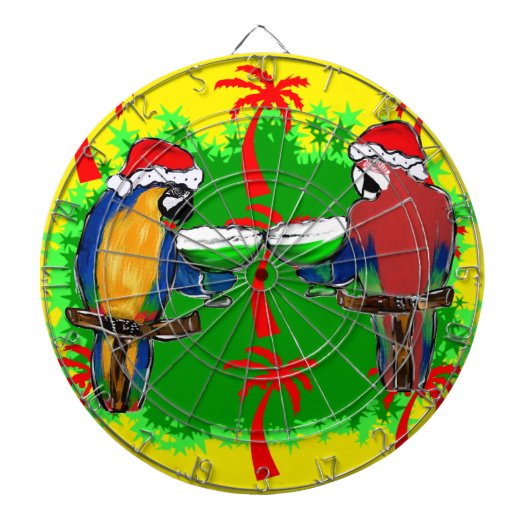 WEIHNACHTSPAPAGEIEN DARTSCHEIBE (vorne)